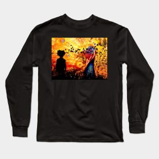 PEACOCK Long Sleeve T-Shirt